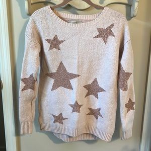 Loft star sweater